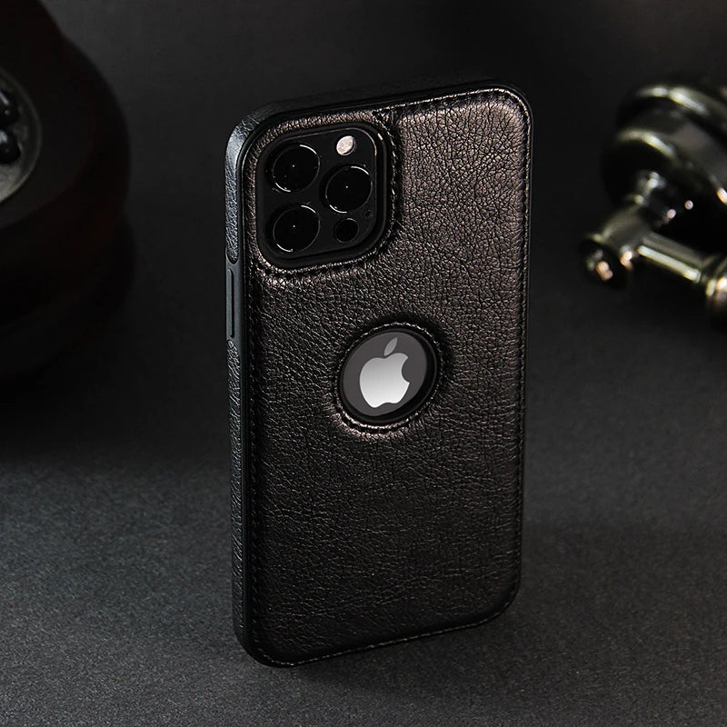 Luxury PU Leather iPhone Case