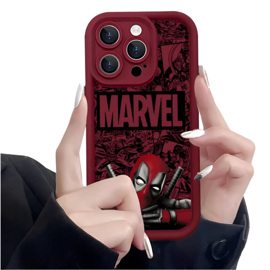 Marvel Deadpool Soft Case For IPhones