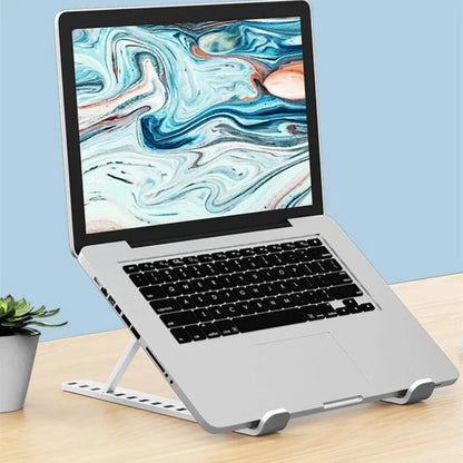 Foldable Laptop Stand – Portable & Adjustable ABS Holder