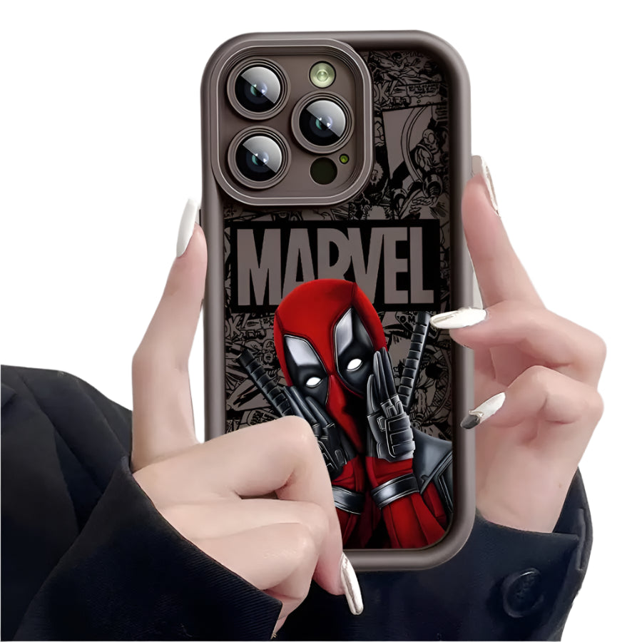 Marvel Deadpool Soft Case For IPhones