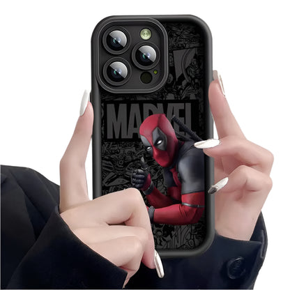 Marvel Deadpool Soft Case For IPhones