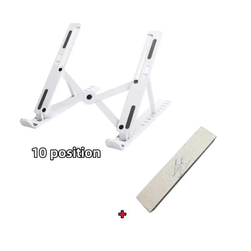 Foldable Laptop Stand – Portable & Adjustable ABS Holder