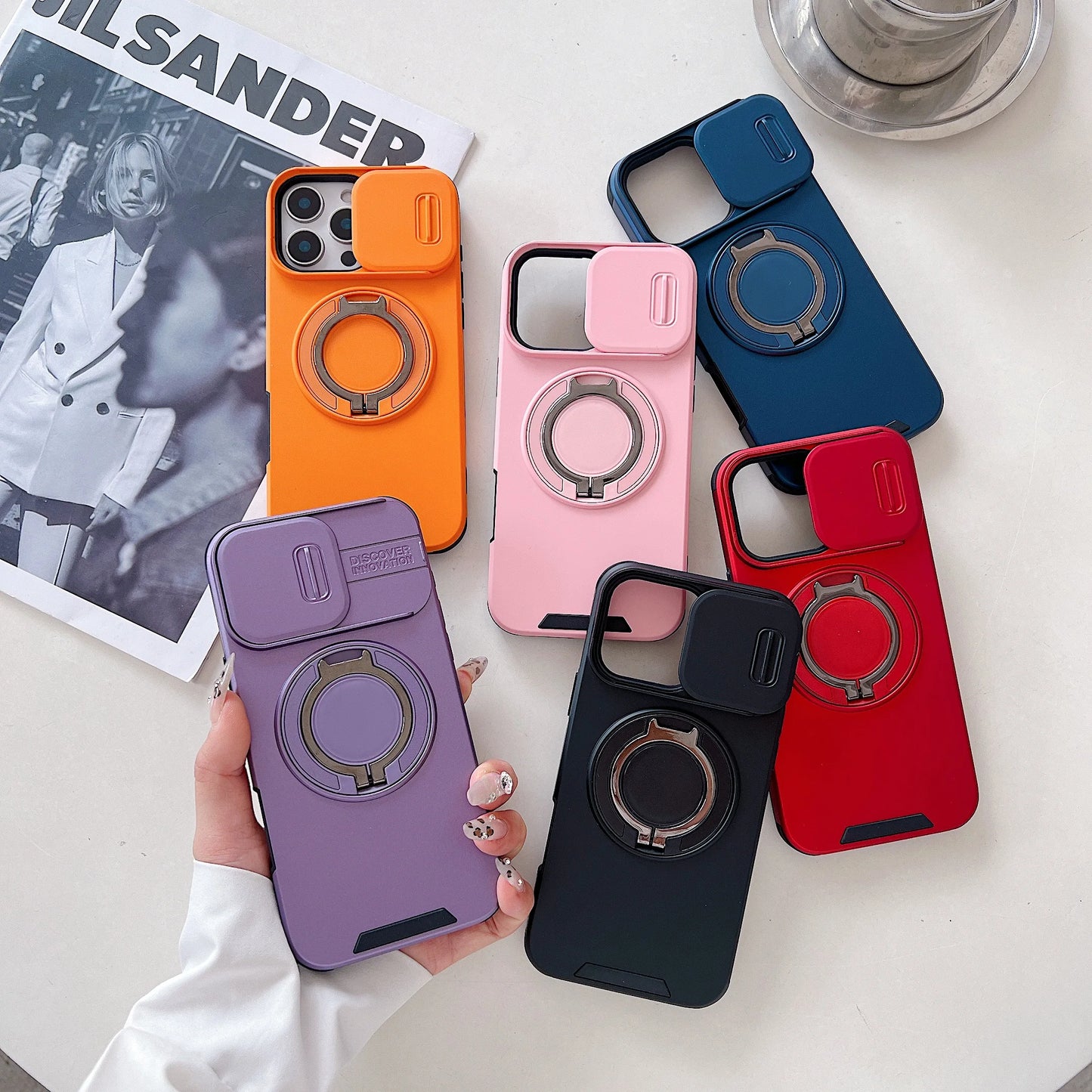 Luxury MagSafe Magnetic Wireless Charging Armor Case