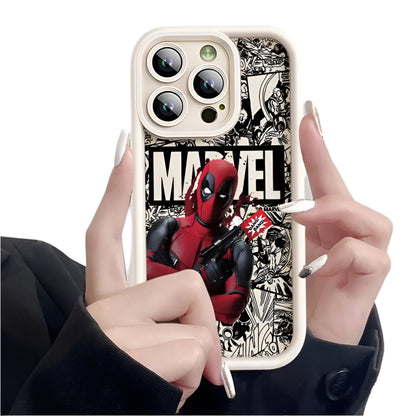 Marvel Deadpool Soft Case For IPhones