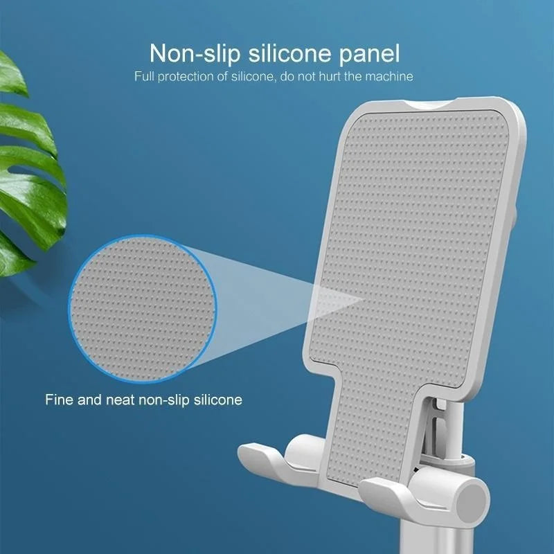 Foldable Desktop Tablet & Phone Holder – Adjustable Support Stand