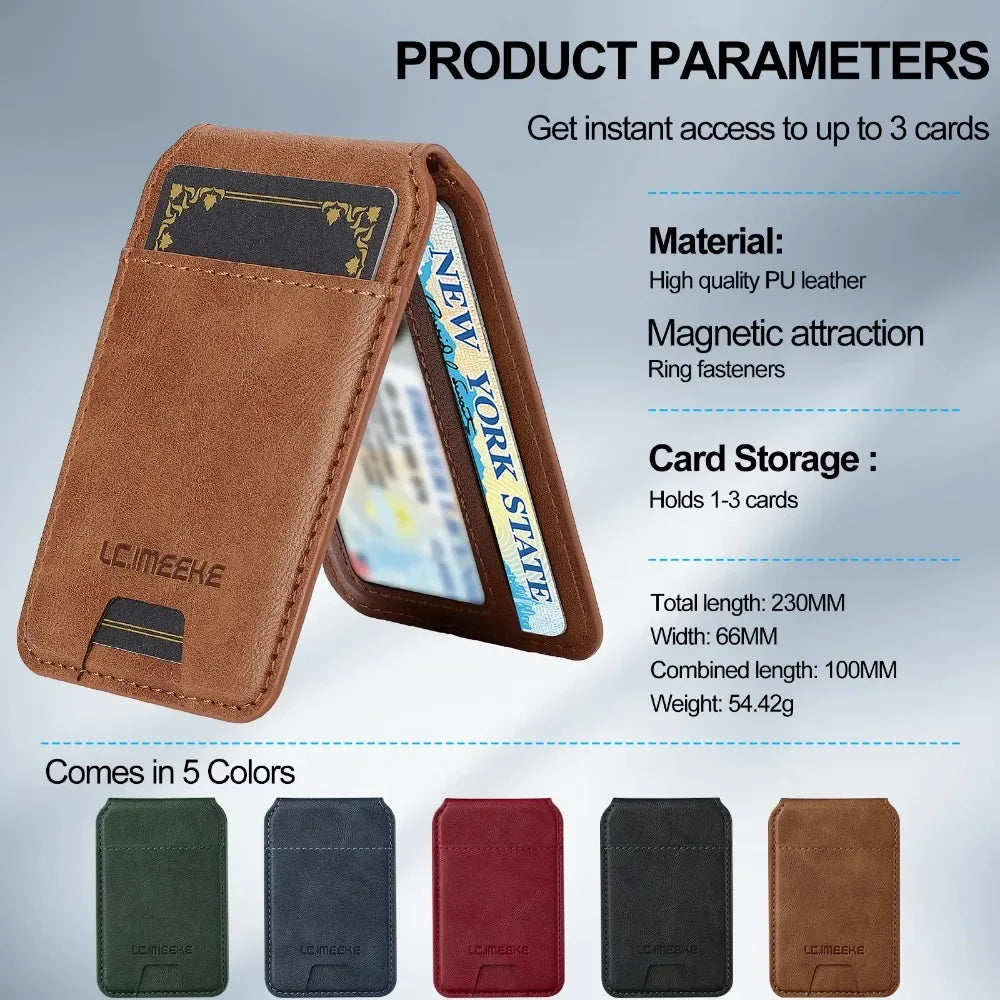 Magnetic Wallet iPhone Case – Detachable Magsafe Edition
