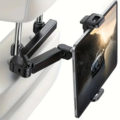 Universal Car Tablet Holder – 360° Headrest Mount