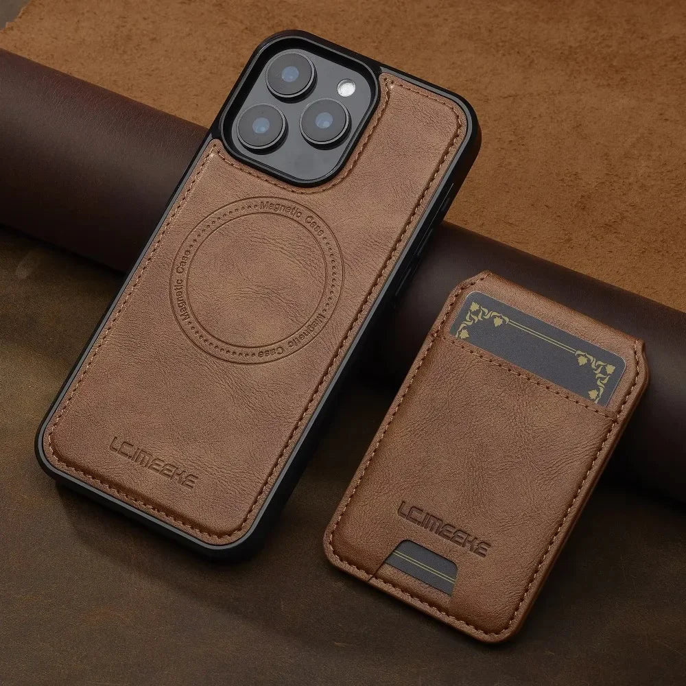 Magnetic Wallet iPhone Case – Detachable Magsafe Edition