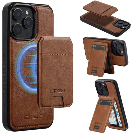 Magnetic Wallet iPhone Case – Detachable Magsafe Edition
