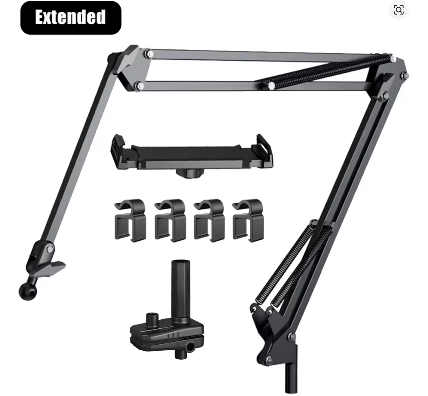 Long Arm Tablet Stand – Bed & Desk Compatible