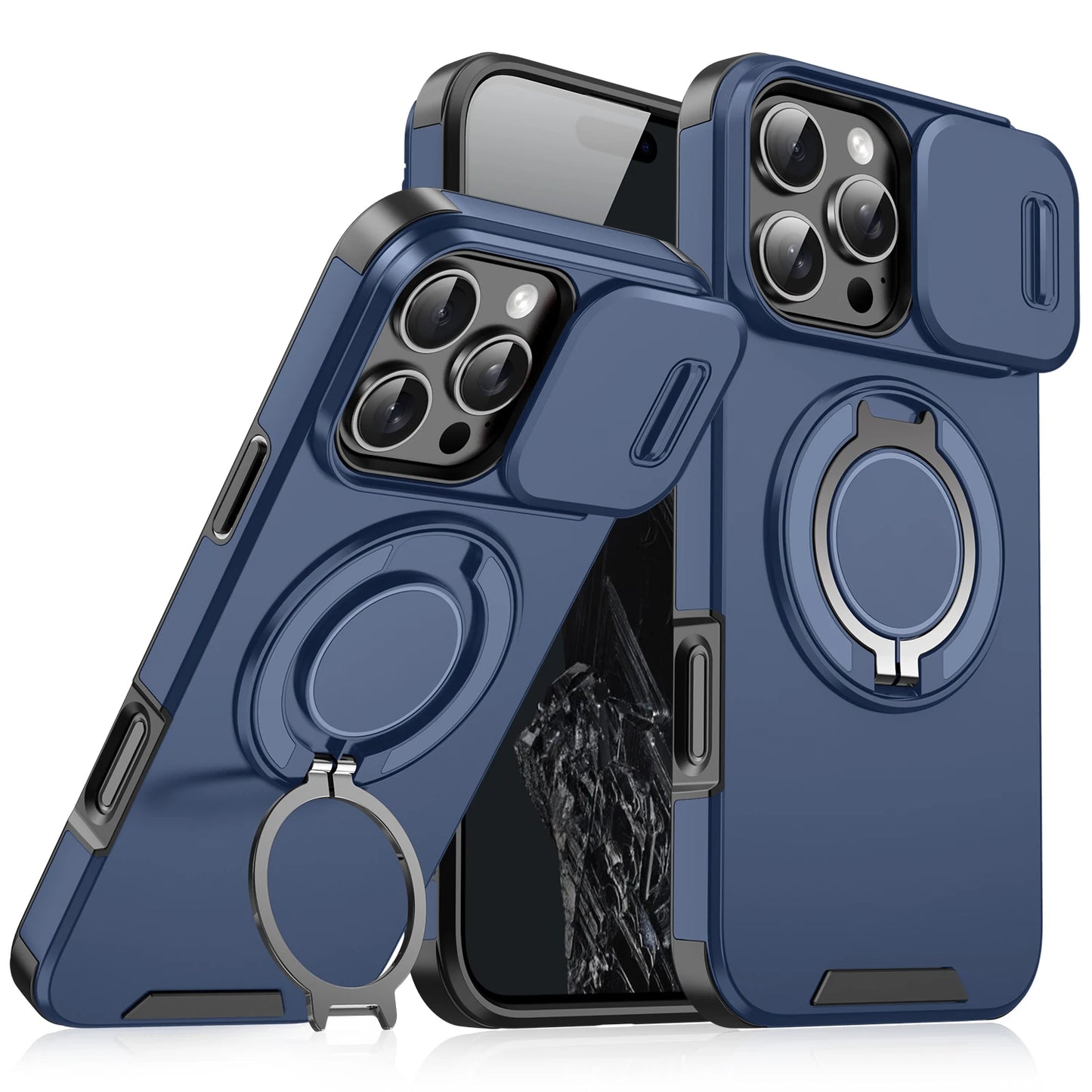 Luxury MagSafe Magnetic Wireless Charging Armor Case
