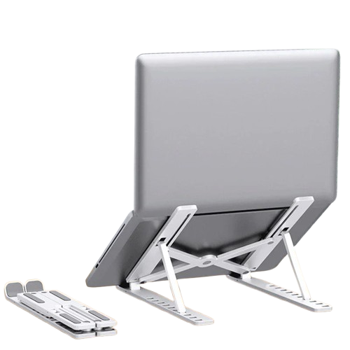 Foldable Laptop Stand – Portable & Adjustable ABS Holder