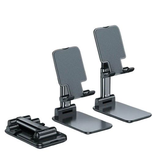 Foldable Desktop Tablet & Phone Holder – Adjustable Support Stand
