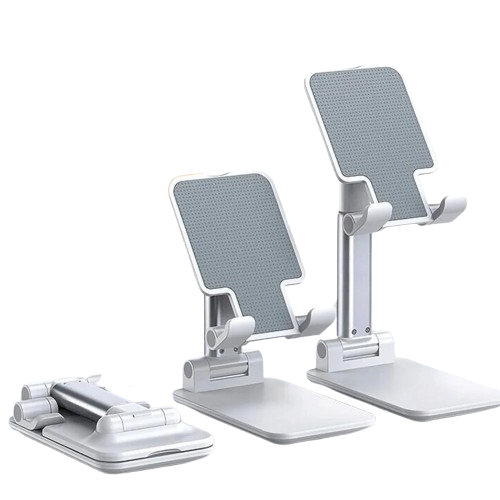 Foldable Desktop Tablet & Phone Holder – Adjustable Support Stand