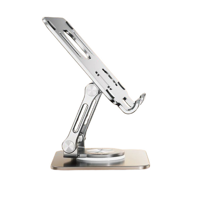 360° Rotating Tablet Stand – Foldable Aluminum Holder
