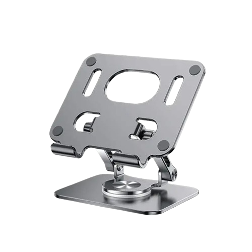 360° Rotating Tablet Stand – Foldable Aluminum Holder