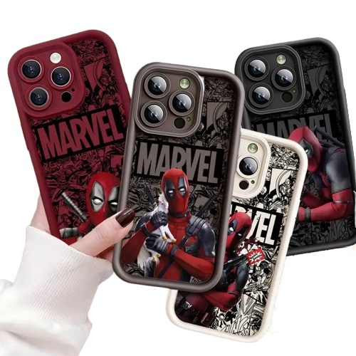 Marvel Deadpool Soft Case For IPhones